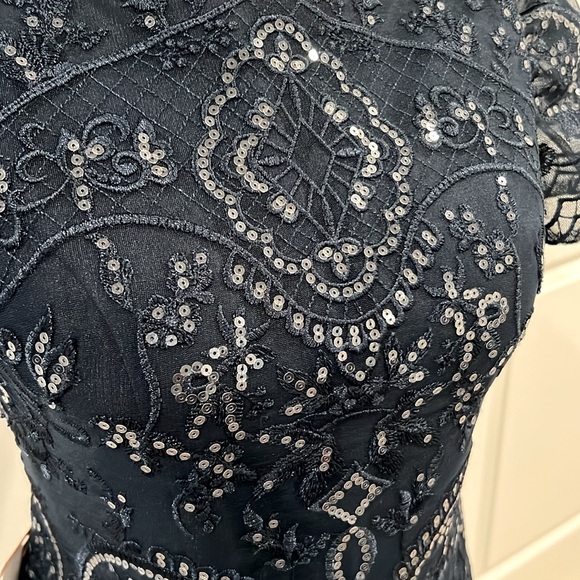 JJ’s House Sequined Ankle Length Dresss - Picture 3 of 11